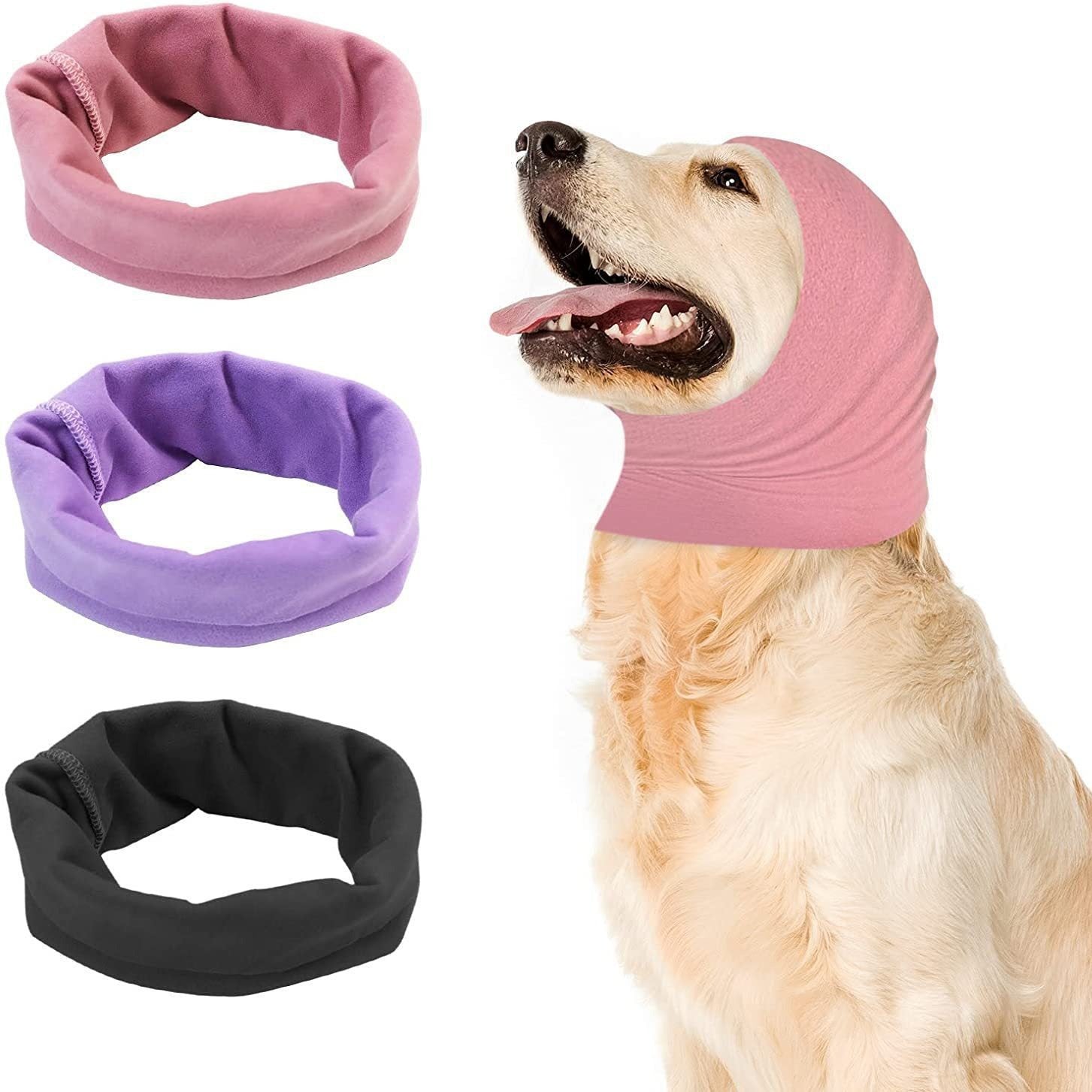 Cat and dog grooming earmuffs, anti-noise earmuffs, neck warmer, decompression, anti-stress, soothing headgear, pet scarf - Korvel
