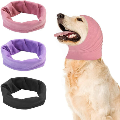 Cat and dog grooming earmuffs, anti-noise earmuffs, neck warmer, decompression, anti-stress, soothing headgear, pet scarf - Korvel