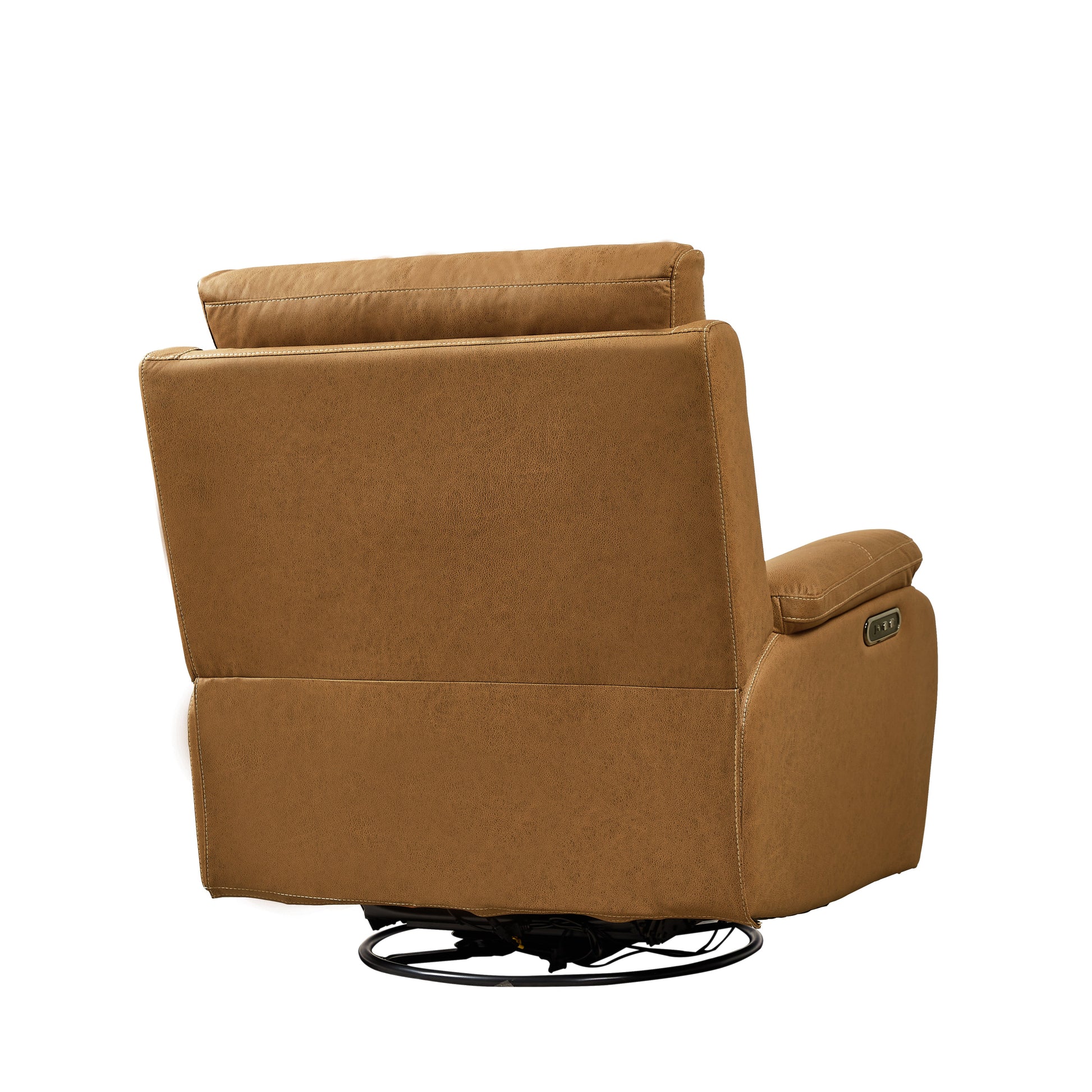 Liyasi Dual OKIN Motor Rocking and 240 Degree Swivel Single Sofa Seat recliner Chair Infinite Position - Korvel