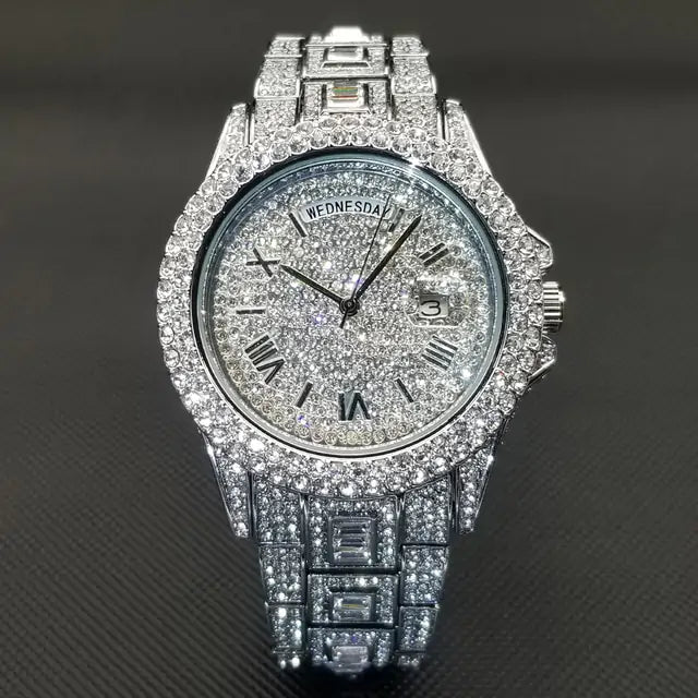 Relojes de Cristal de Lujo para Hombre - Elegancia Atemporal