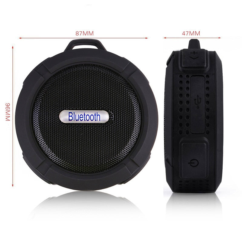 Portable Speaker Bluetooth Outdoor Wireless Music Speaker Subwoofer Sports Stereo Sound Mini Speaker Bluetooth Portable Bass - Korvel