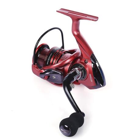 YUMOSHI Full Metal Spinning Fishing Reel with Aluminum Spool