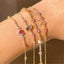 Ins Style Cute Sweet Bracelet Love Zircon Butterfly Festival Bracelet Women's Valentine's Day Gift Jewelry - Korvel