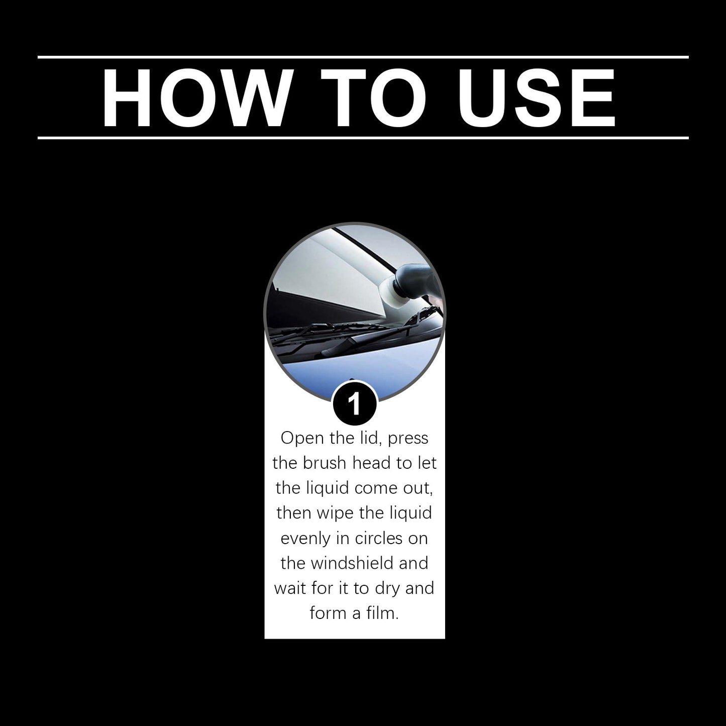Premium Windshield Coating Agent for Clear Visibility