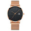 Simple Men's Watch Stainless Steel Mesh Band Watches Classic Quartz Date Wristwatch Casual Luxury Masculino Relogios - Korvel