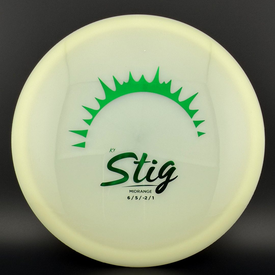 Kastaplast Glow K1 Stig Disc Golf Disc