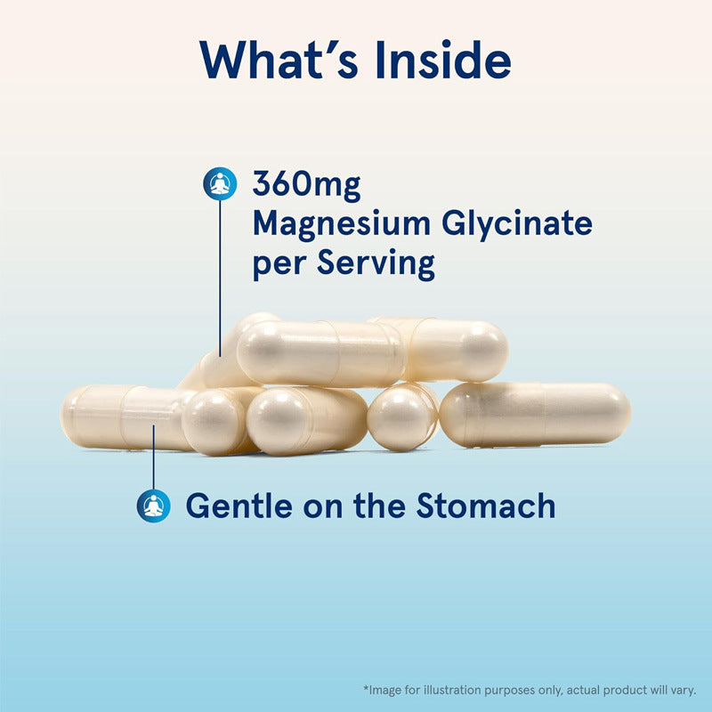 Premium Magnesium Glycine Capsules for Adults