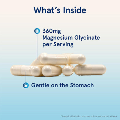 Premium Magnesium Glycine Capsules for Adults