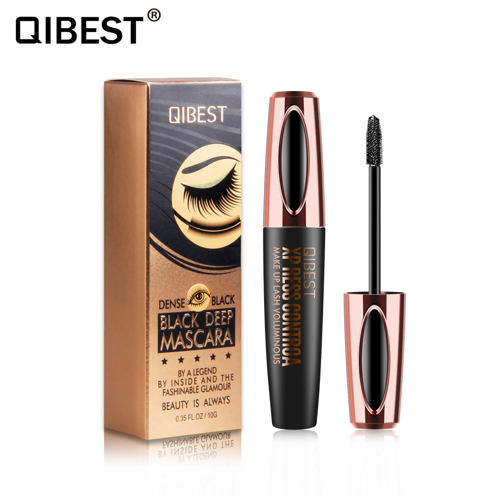 QIBEST Volumizing Magic Mascara - Thick, Curling & Big Brush