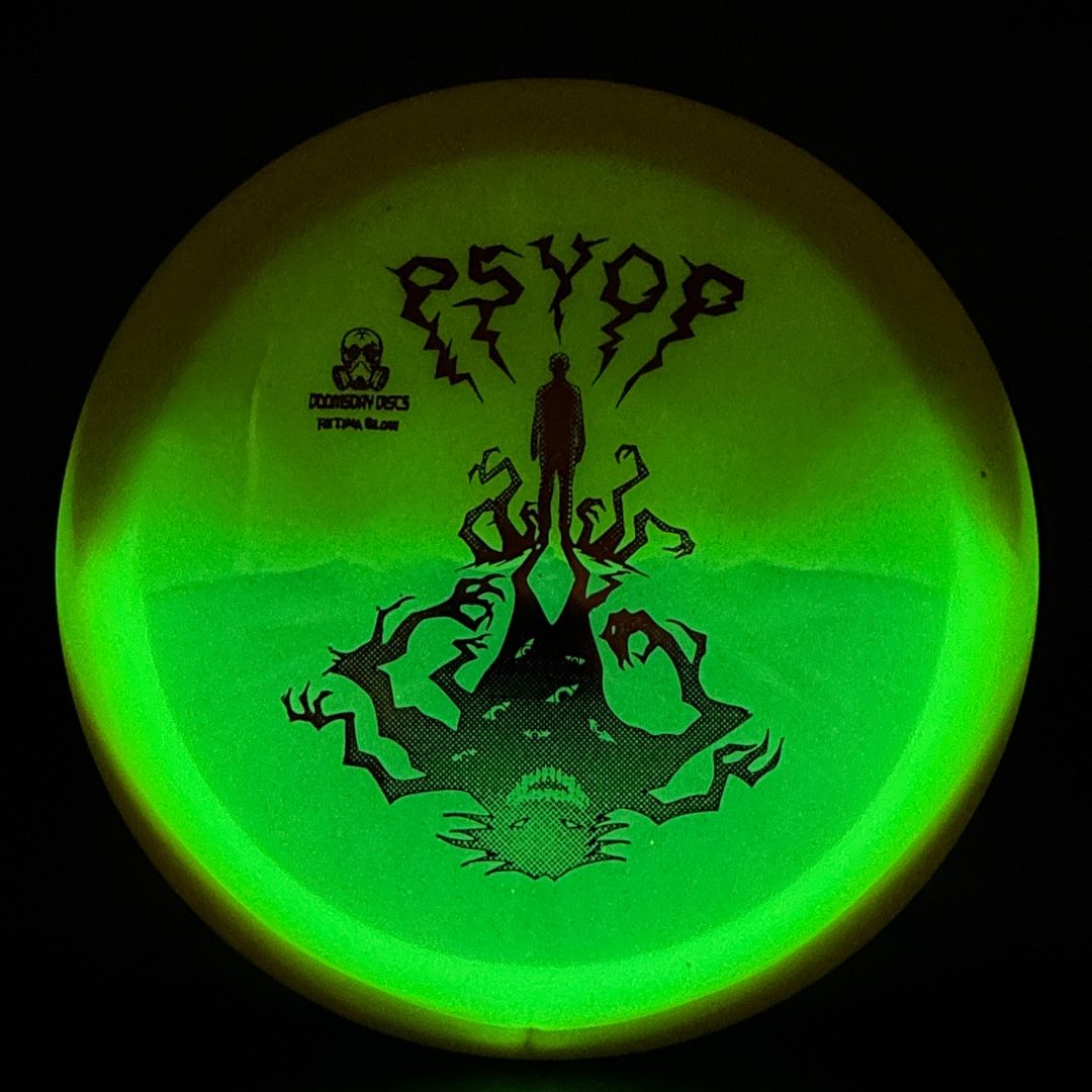 Glow Retina Psyop - Shadow Monster Disc Golf Driver