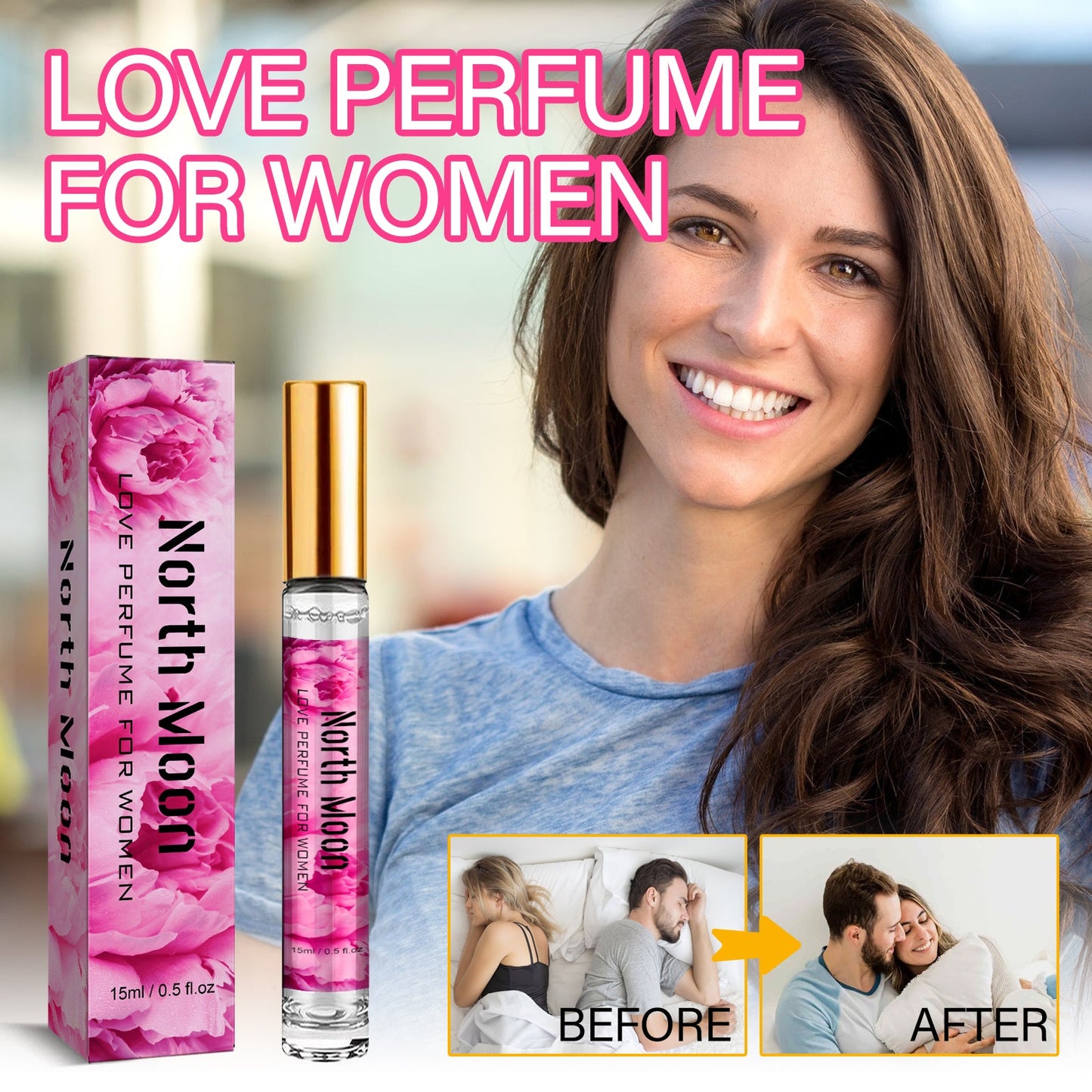 Parfum Love pour Femmes - Fragrance Fraîche et Charmante