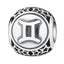 BAMOER 925 Sterling Silver Aquarius Star Sign Zodiac Beads Charms fit Bracelets PSC048 - Korvel