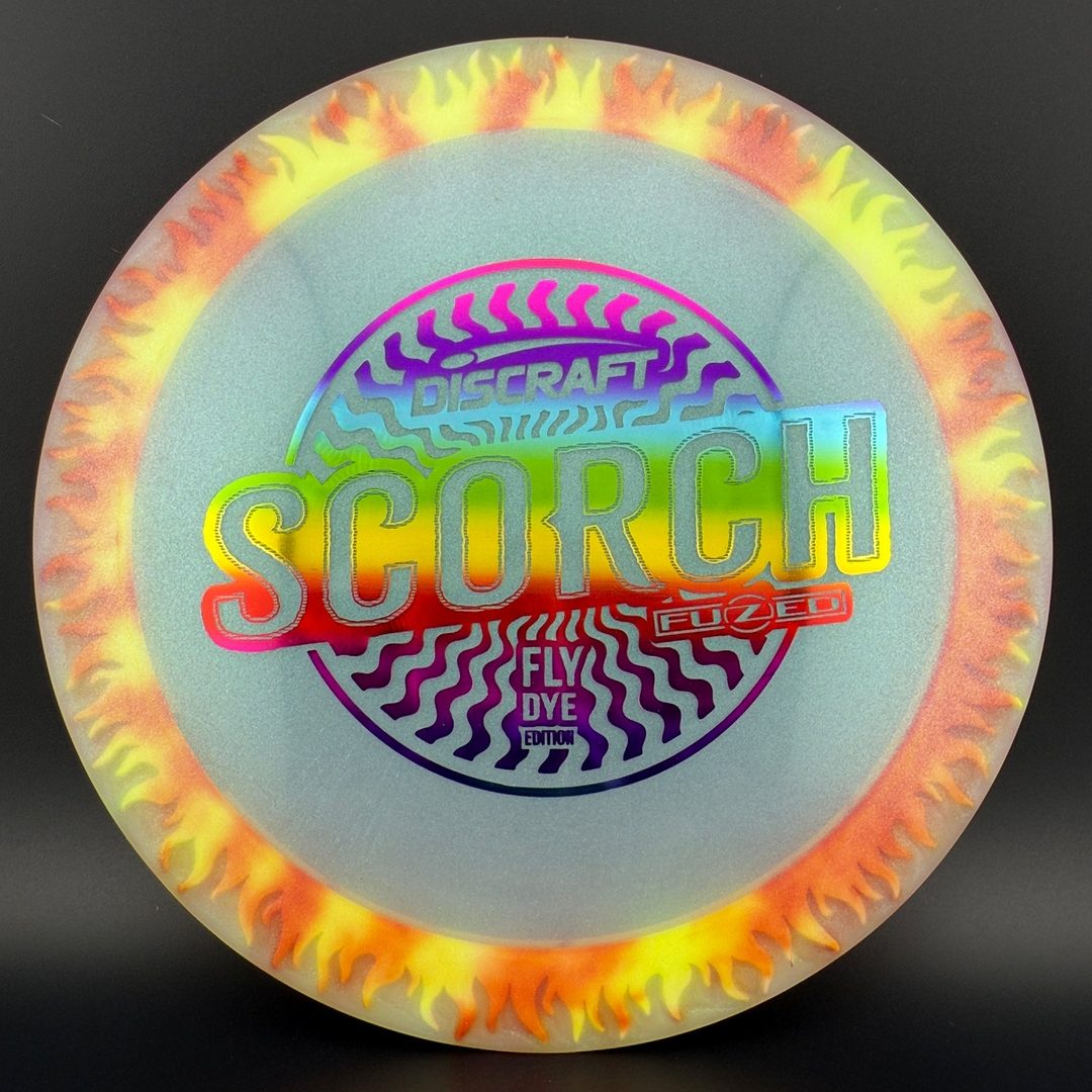Fly Dye FuZed Sparkle Scorch - Disco de Golf de Edición Limitada