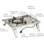 Camping Gas Stove Foldable IGT Gas Stove 4000W Stainless Steel Camping Table Stove Portable Outdoor Picnic Desktop Furnace - Korvel