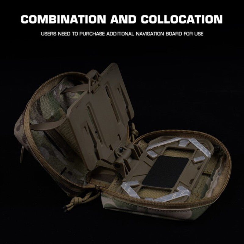 Camouflage Outer - bag for Foldable Navigation Board MB - 03, Fixed by Zipper & Hook - and - Loop Fastener - Korvel