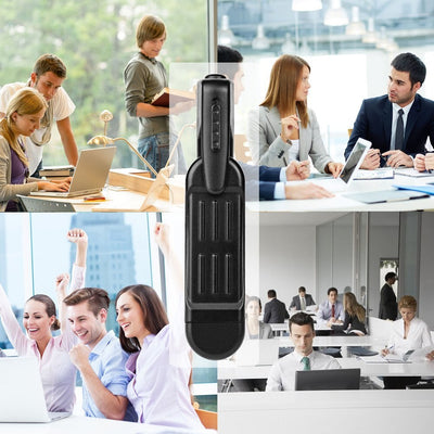 Mini Camera Full HD 1080P Secret Camera Wearable Small Pen Camera Mini DVR Digital Mini DV Camera Espia Support 32GB Card - Korvel