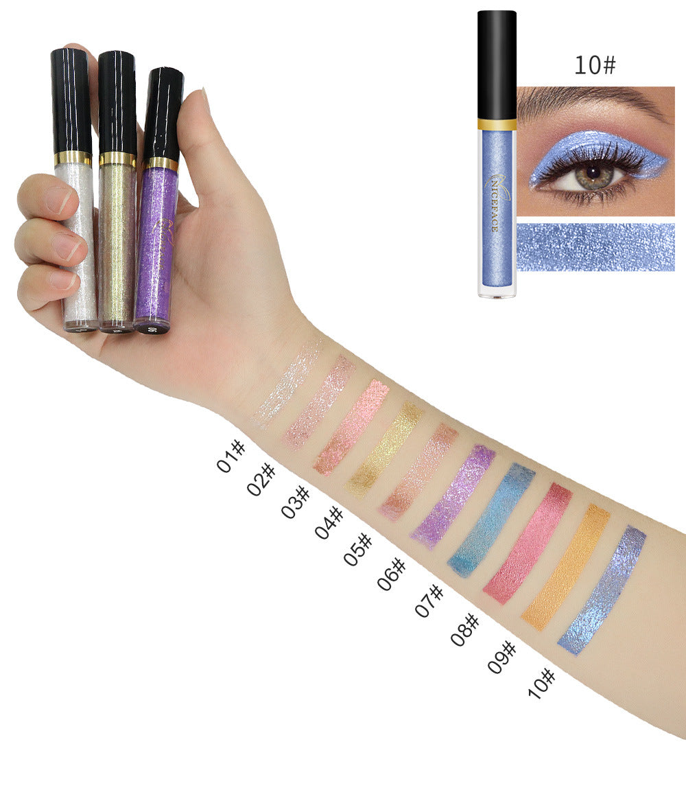 NICEFACE Colorful Shiny Liquid Pearl Eye Shadow