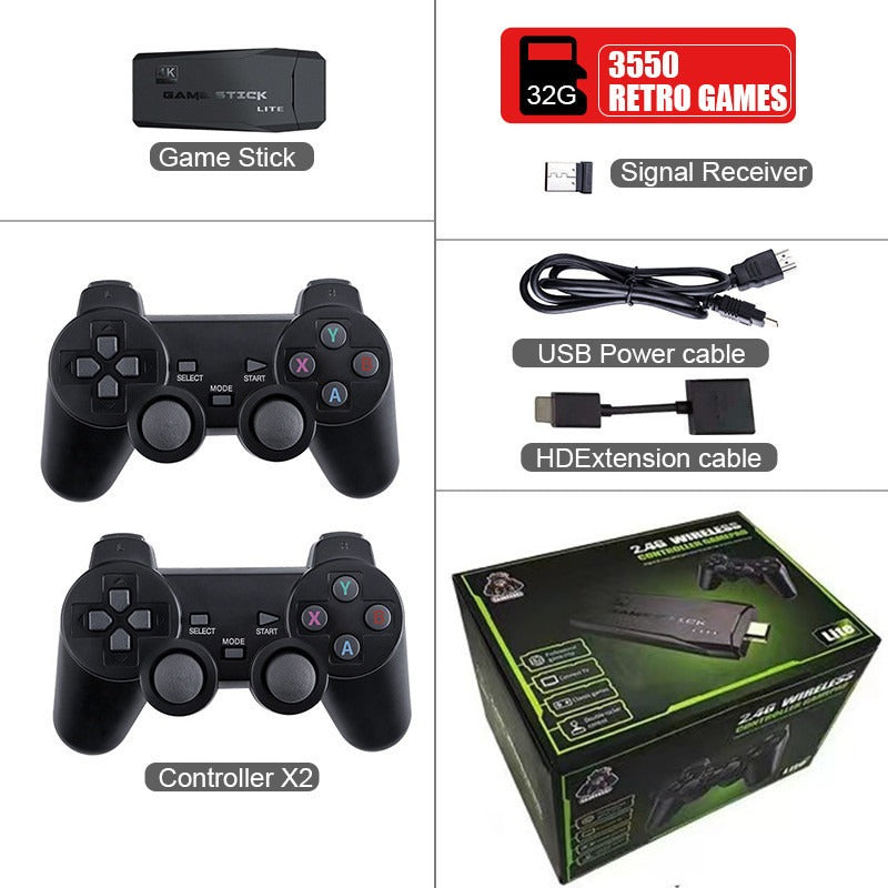 Wireless HD Game Console HDMI Game Console PSP Sega Arcade Simulator M8 Home TV Game Console - Korvel