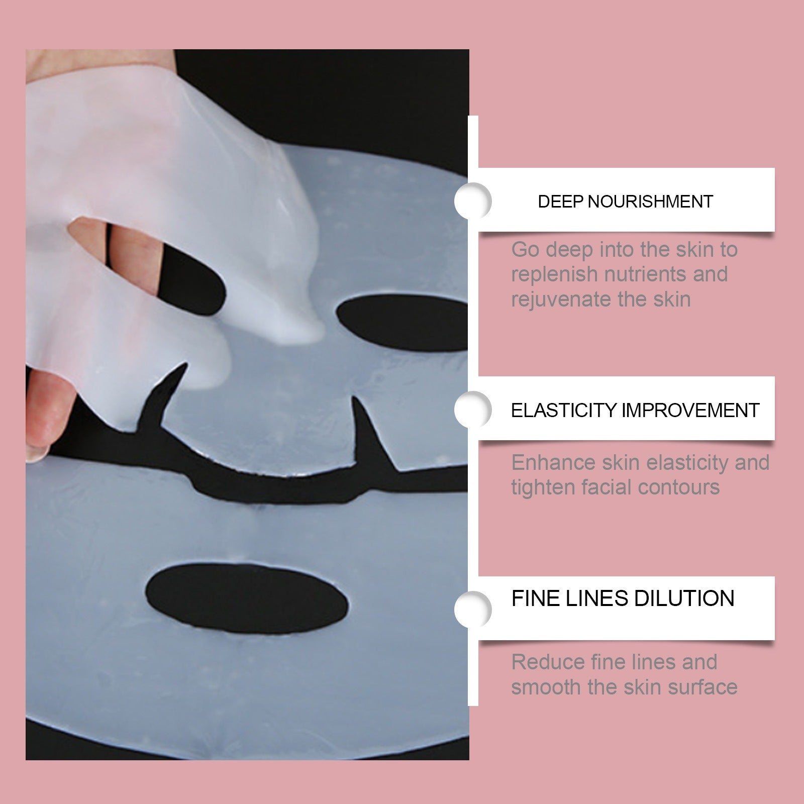 EELHOE Collagen facial mask Series Facial Care Rich and Soft Skin Moisturizing facial mask Series - Korvel