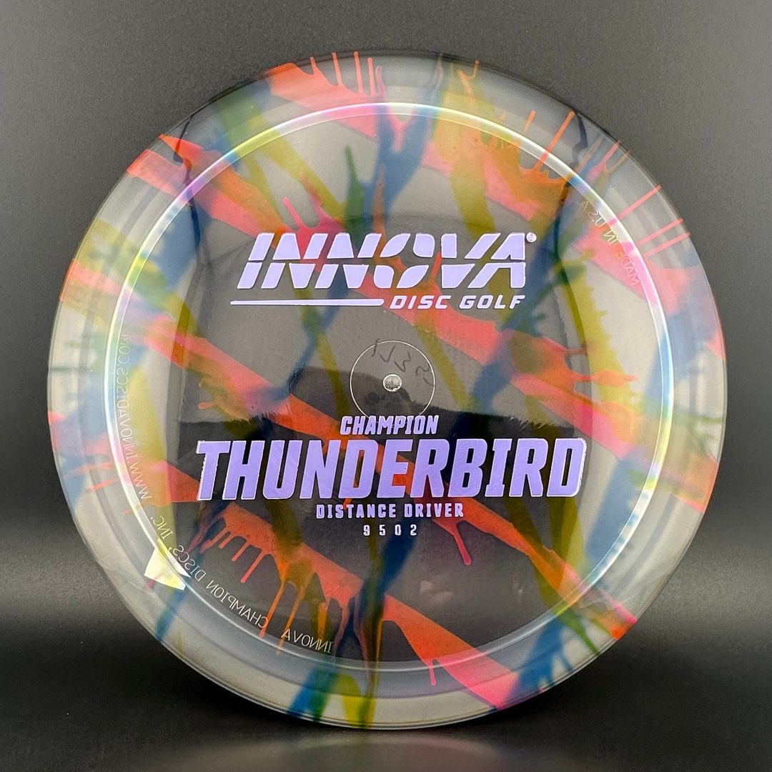 I-Dye Champion Thunderbird Disc Golf Driver