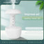 600ml Water Drop Humidifier Essential Oil Aromatherapy Diffuser Home Office Desktop Mute Ultrasonic Sprayer - Korvel