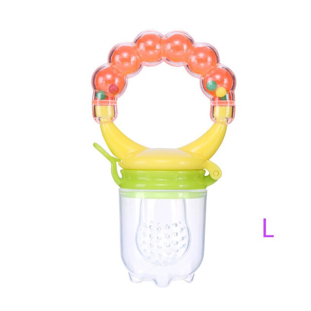 Premium Silicone Baby Pacifier and Fruit Feeder