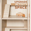 Guinea pig cage, 4 layers of hamster cage wood, with storage cabinet, mouse cage, openable top, acrylic window ，X-Large - Korvel