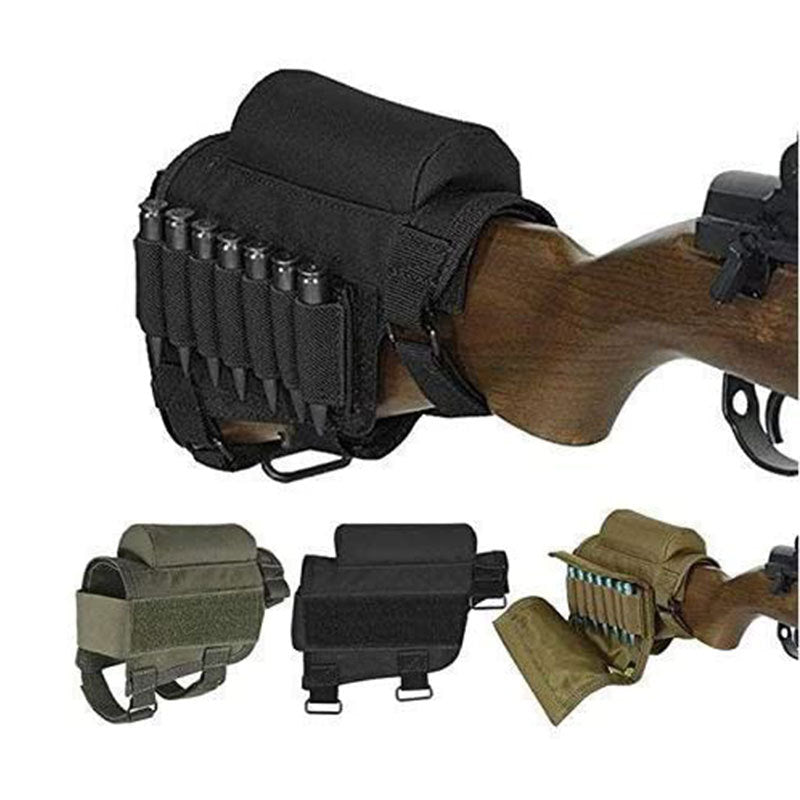 Outdoor Tactical Cheek Bag Bullet Bag Accessory Bag 98K CS Military Fan Two-In-One Bullet Bag Portable Gun Stock Bag - Korvel