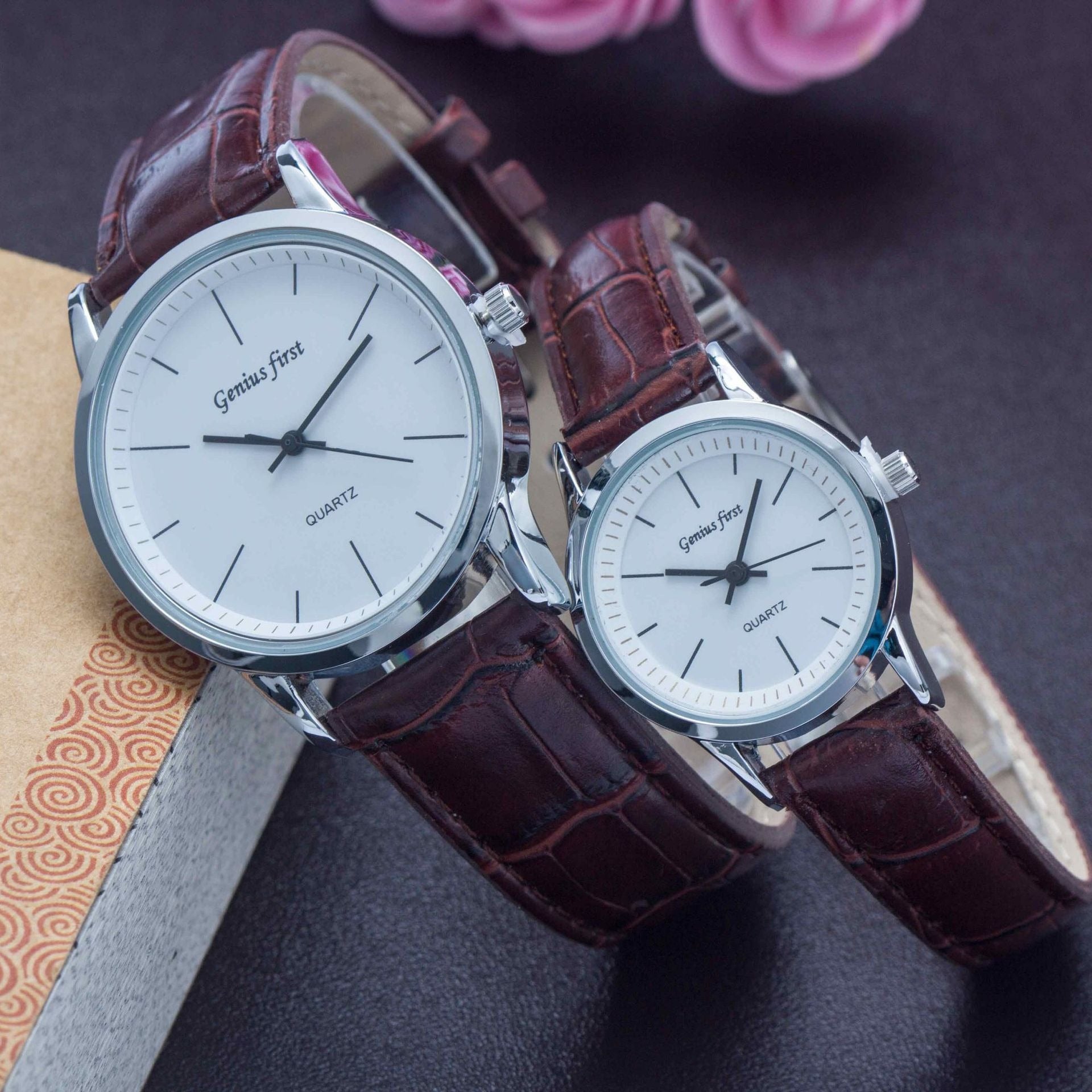 Couple Watch Fashion Belt Student Watch Business Men's Watch Quartz Watch Women Watches - Korvel