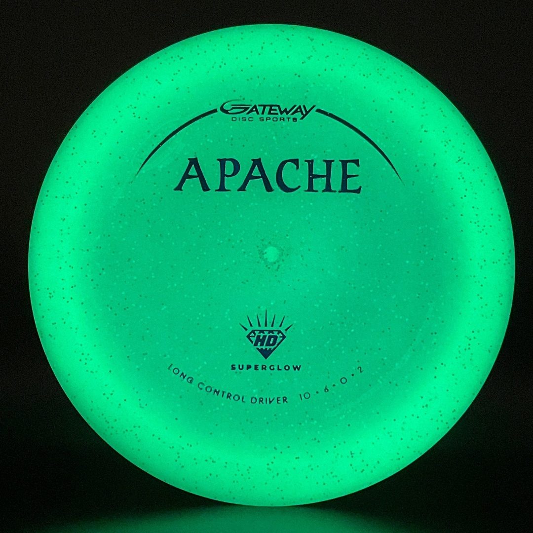 Controlador de Disco de Golf HD Superglow Metal Flake Apache
