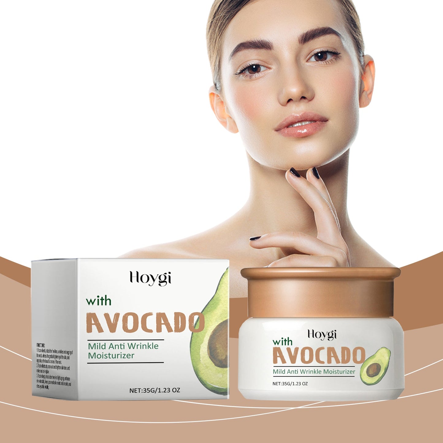 Avocado Moisturizing Cream for Soft and Hydrated Skin