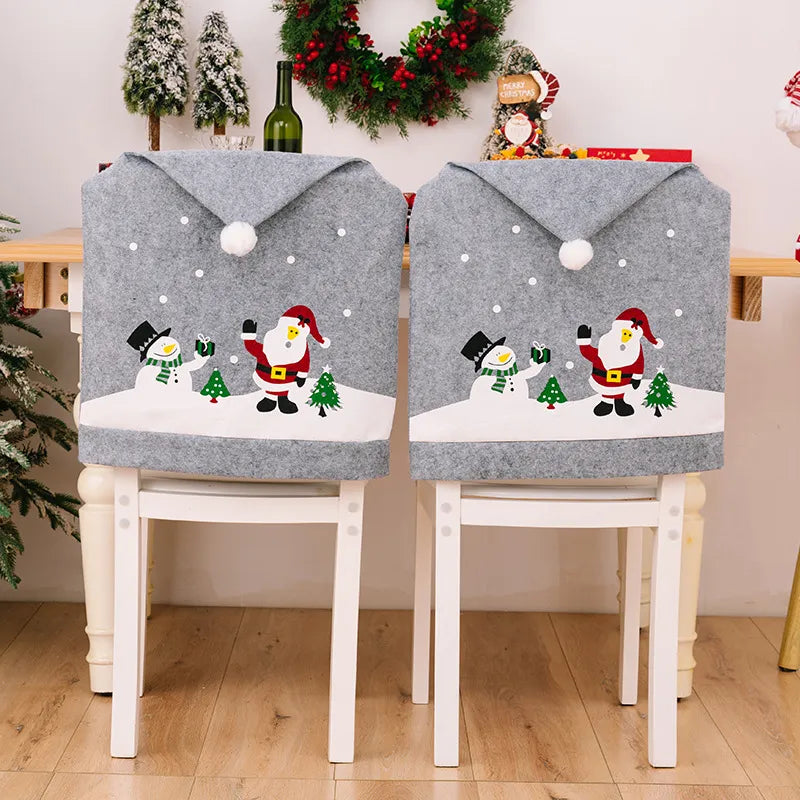 Christmas Pattern Chair Cover - Korvel