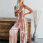 Elegant Wide-Leg Printed Jumpsuit for Women