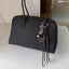 Miu Style Bag Charm Couple Edition Billiard Black 8 Decorative Chain Korean INS Alloy Badminton Climbing Keychain - Korvel