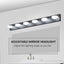 LED Modern Black 6-Light Vanity Lights Fixtures Over Mirror Bath Wall Lighting - Korvel