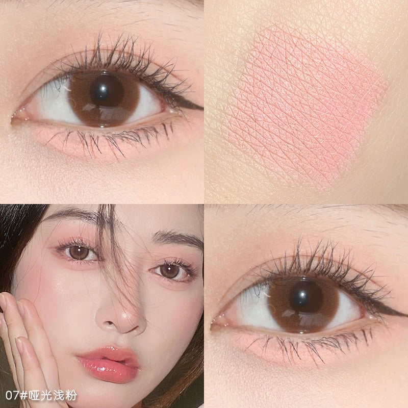1Pcs  Diamond Glitter Eyeshadow Liner Pencil Face Makeup Highlighter Long lasting Matte Pink Silkworm Champagne Gold Eyeliner Pen - Korvel