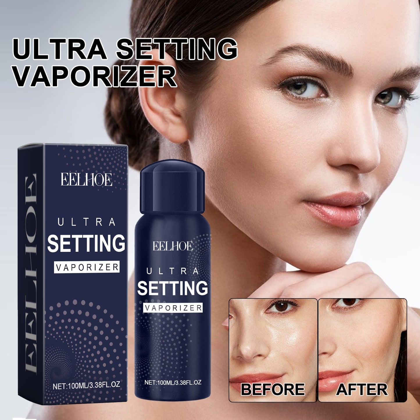 Vaporizador Ultra Fijador - Spray de Maquillaje de Larga Duración