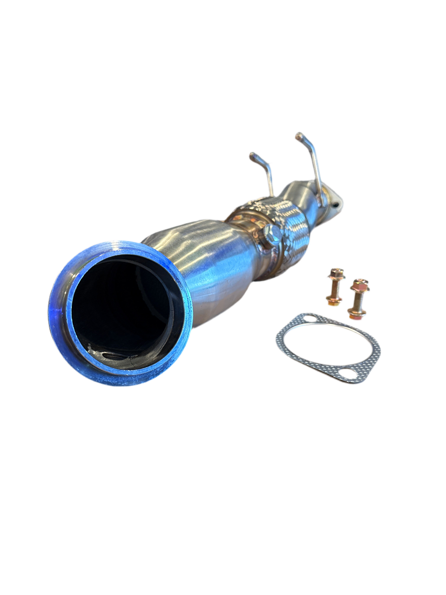 SPDZ1 3-Inch High-Performance Downpipe with High-Flow Cat for 2013+ Ford Focus ST - Korvel