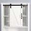 Elegant Over-the-Toilet Storage Cabinet with Adjustable Shelves
