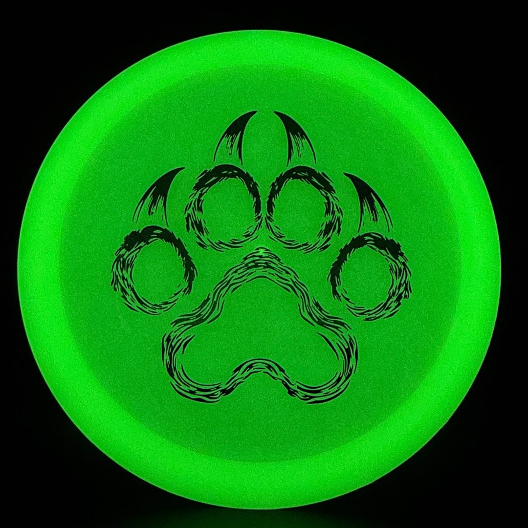 Nocturnal Alpha - Disco de Golf con Huella de Paw Print