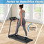 NEW Folding Treadmills Walking Pad Treadmill for Home Office -2.5HP Walking Treadmill With Incline Bluetooth Speaker - Korvel