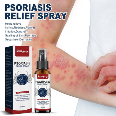 Psoriasis Relief Spray, Relieve Skin, Hands And Feet Redness Peeling Itch Repair External Care - Korvel