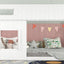 Twin Size House Bed with Roof and Window - White - Korvel