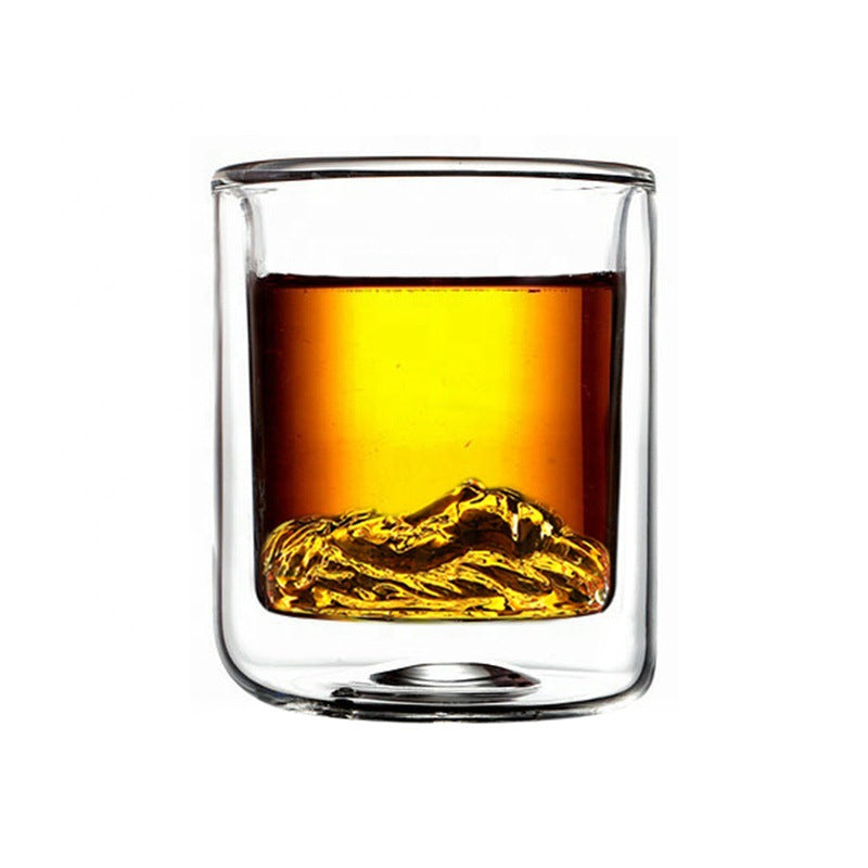 Creative Double-Layered Borosilicate Glass Mug