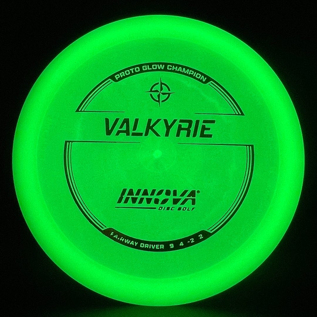 Proto Glow Champion Valkyrie Disc Golf Driver