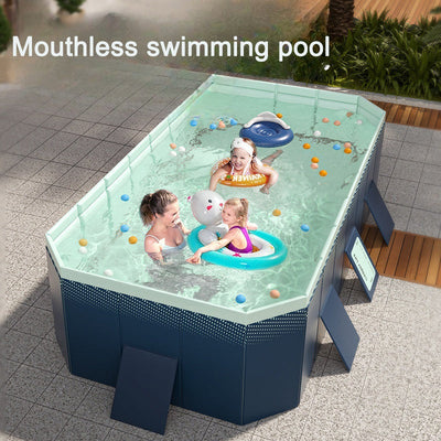 Non inflatable swimming pool installation free ready to use children's shower pool household outdoor large household pool - Korvel