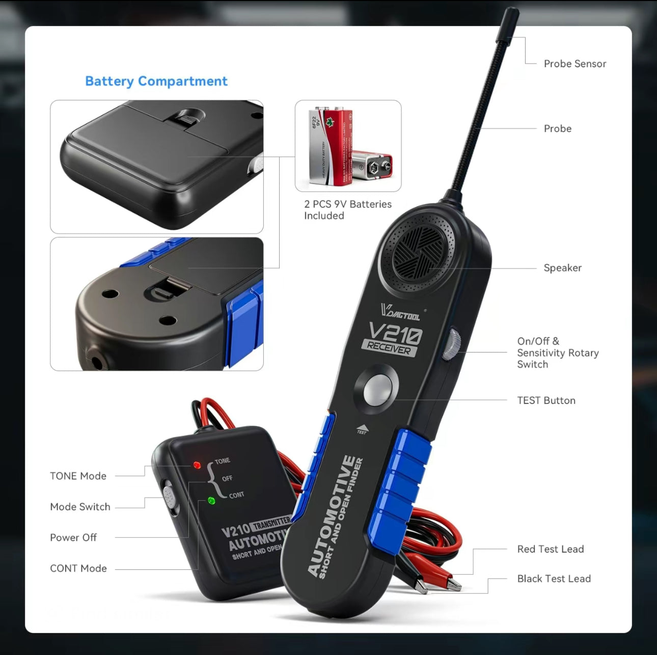 CircuitHunt V210 Tester - Korvel