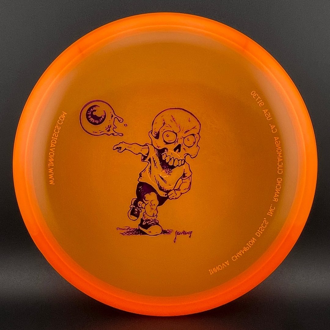 Quantum Omega 4 - Putter de Disc Golf X-Out par Skull Boy