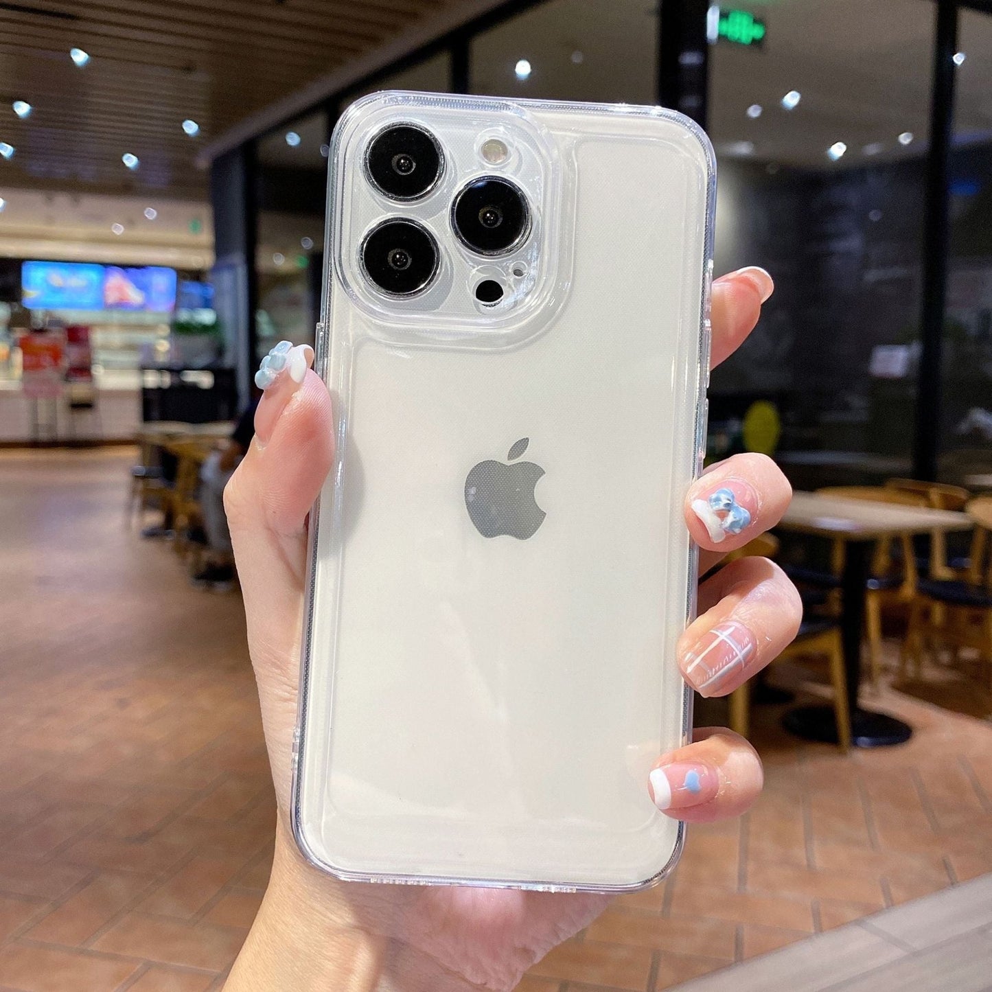 Coque de téléphone transparente premium pour iPhone 13 Pro et 16