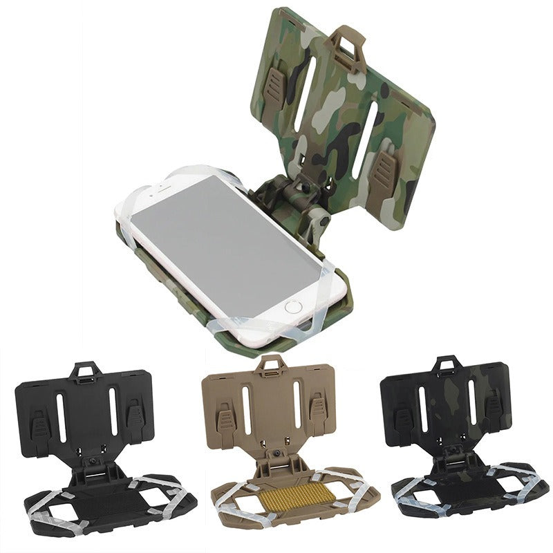 Folding navigation board MOLLE mount tactical vest mobile phone holder navigator chest mount universal - Korvel